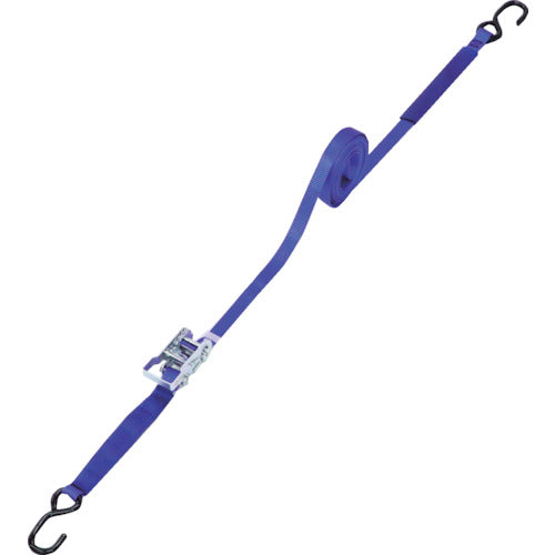 ＴＲＵＳＣＯ　ベルト荷締機（ＪＩＳ規格品）　２５ＭＭ幅　２５４ＫＧ　オープンフック LBP-2545