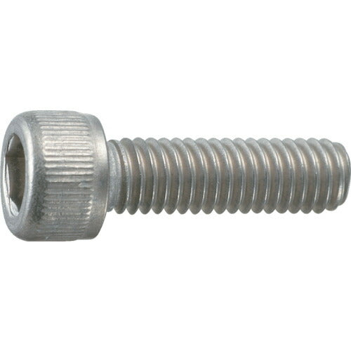 ＴＲＵＳＣＯ　六角穴付ボルト　チタン　強度Ｔｉ２　全ネジ　Ｍ６Ｘ８　３本入　／キャップボルト（ＣＡＰ） TB97-0608