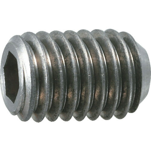 ＴＲＵＳＣＯ　六角穴付止めねじ　チタン　Ｍ６Ｘ１６　４個入 TB98-0616