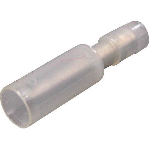 ＴＲＵＳＣＯ　絶縁被覆付差込形ピン端子φ５．１　オス　（１５個入） T-PC-2005M