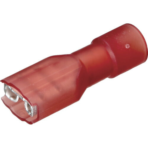 ＴＲＵＳＣＯ 絶縁被覆付差込形接続端子Ｗ７．０ （１５個入） T-TMEDN480509-FA