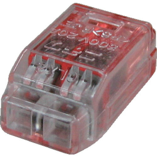 ＴＲＵＳＣＯ　差込形電線コネクタ極数２　（１３個入） T-QL-2