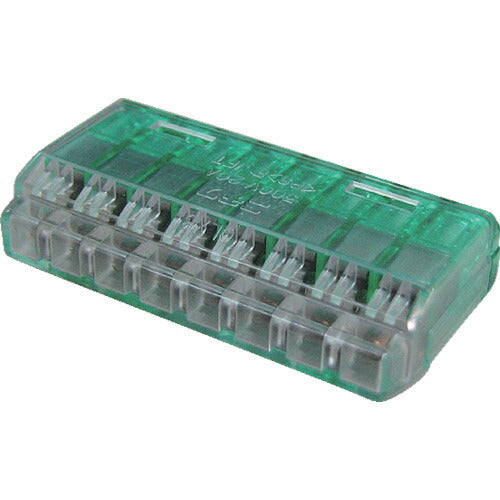 ＴＲＵＳＣＯ　差込形電線コネクタ極数８　（４個入） T-QL-8
