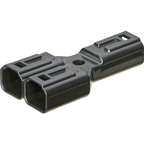 ＴＲＵＳＣＯ　防水コネクタ　Ｙ字分岐タイプ（１０個入）　黒 P-CE01A5-02BA