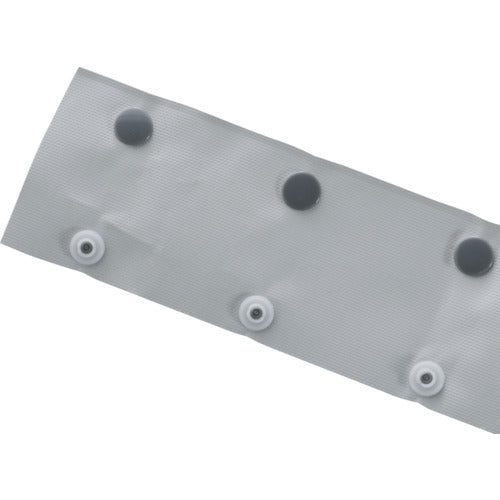 【取寄品】 ＴＲＵＳＣＯ ホックチューブ難燃エコタイプ ８０Φ１０ｍ THTE-80 【送料都度見積】