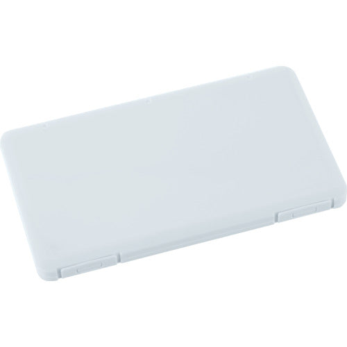 ＴＲＵＳＣＯ　携帯用樹脂製マスクケース　１９０Ｘ１１０Ｘ１２ｍｍ　ホワイト MSC-W
