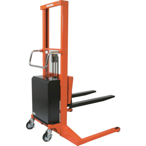 【取寄品】 ＴＲＵＳＣＯ コゾウリフター 電動油圧式 ８００ｋｇ フォーク高さ１１００ 幅広タイプ BEN-D800-11W 【送料都度見積】