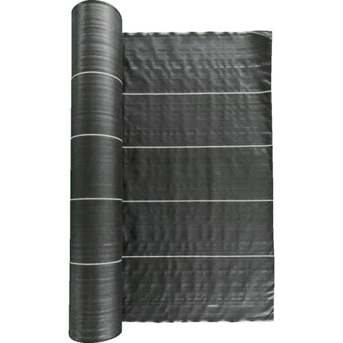 【送料都度見積】ＴＲＵＳＣＯ　防草シート　耐候５年　黒　１ｍｘ５０ｍ TBO5-1050-BK