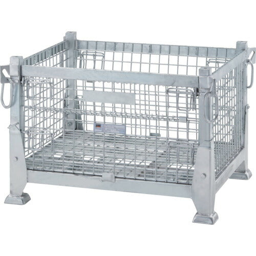 ＴＲＵＳＣＯ　吊りネットパレット　間口１０００Ｘ奥行８００Ｘ高さ６９５　１０００ｋｇ T0810TP