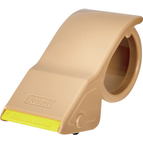 ＴＲＵＳＣＯ　テープカッター　３インチ紙管　樹脂製　ＬＳ色 TEX-2508-LS