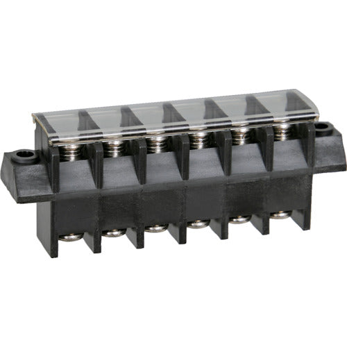 ＴＲＵＳＣＯ　貫通端子台　３００Ｖ　２５Ａ　６Ｐ TOGM300-6P-C