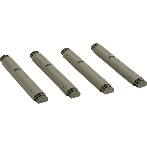 ＴＲＵＳＣＯ　プラ棚用　脚のみ４本セット　高さ５１５ｍｍ用　つや消しОＤ TPT-515K-MOD