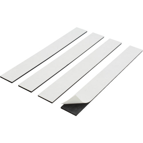 ＴＲＵＳＣＯ　強力マグネット粘着付テープ　４個入　２００Ｘ２５Ｘ２ TKMN200-2
