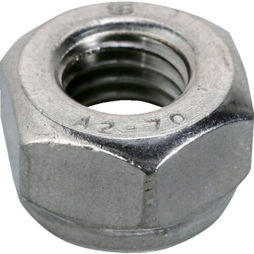 ＴＲＵＳＣＯ　ナイロンナット　ステンレス　Ｍ３　６０個入　１種（ＤＩＮ９８２規格） B133-0003