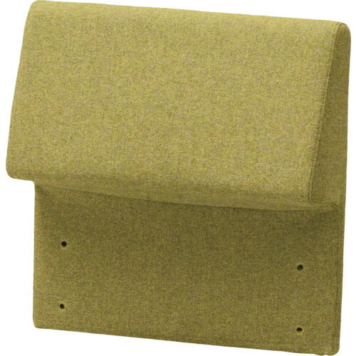 【取寄品】 ＴＲＵＳＣＯ カスタマイズスツール用背面 ６００×１６０×６１０ イエローグリーン TSBA-YG 【送料都度見積】