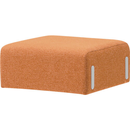 【取寄品】 ＴＲＵＳＣＯ カスタマイズスツール用座面 ６０６×６０６×２７０ オレンジ TSBD639-OR 【送料都度見積】