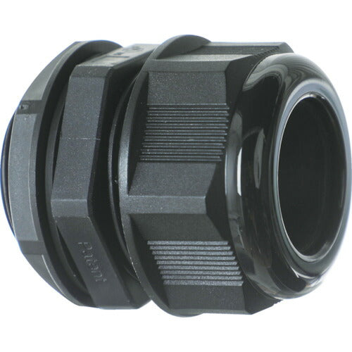 ＴＲＵＳＣＯ　【売切廃番】　ナイロンケーブルグランド　適合ケーブル２０～２６ｍｍ　Ｇ／（ＰＦ）１　１／４　黒　１個入り TG11426BK