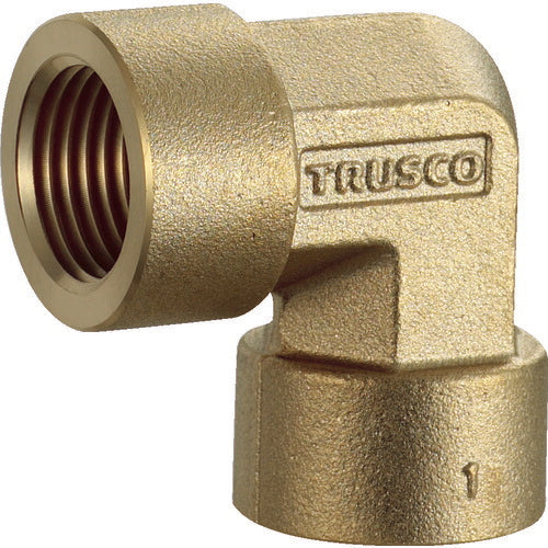 ＴＲＵＳＣＯ　ねじ込み継手　エルボ　ＲＣ１／２ＸＲＣ１／２ TN-24L