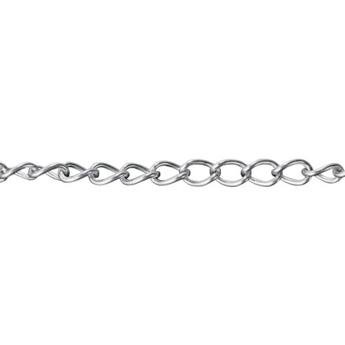 ＴＲＵＳＣＯ　ステンレス３０４マンテルチェーン　２．３ＭＭ×１Ｍ TSM123-1M