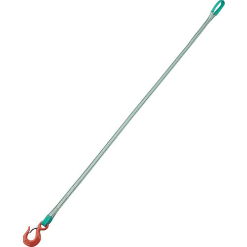 ＴＲＵＳＣＯ　１本吊ベルトスリングセット　２５ｍｍ幅Ｘ２ｍ　最大使用荷重１ｔ TPSH25-1P20