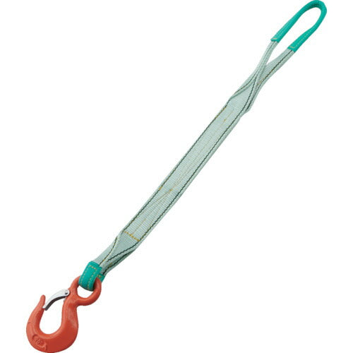ＴＲＵＳＣＯ　１本吊ベルトスリングセット　５０ｍｍ幅Ｘ１ｍ　最大使用荷重２ｔ TPSH50-1P10