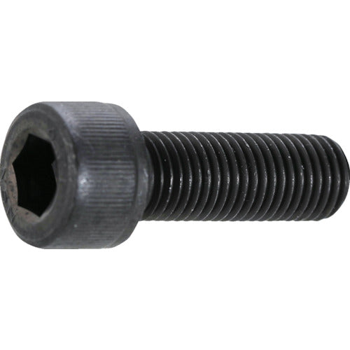 ＴＲＵＳＣＯ　六角穴付ボルト　黒染め　細目　全ネジ　Ｍ１２×３５　Ｐ１．２５　１０本入　／キャップボルト（ＣＡＰ） B150-1235P1.25