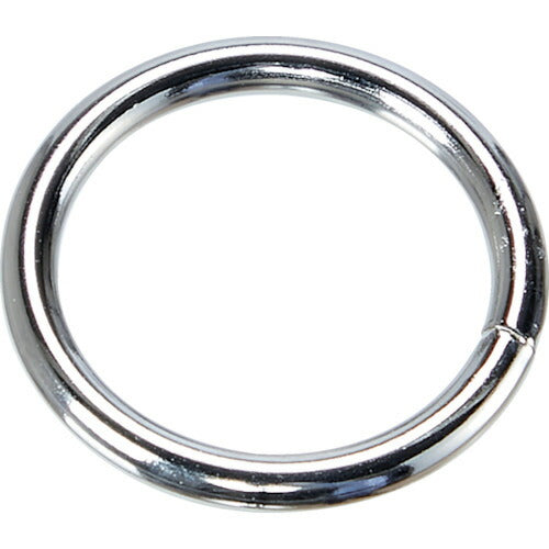 ＴＲＵＳＣＯ　丸リンク　スチール製　線径５．０ｍｍ　内径３５ｍｍ　２０個入り TFMR5.0-35-20P
