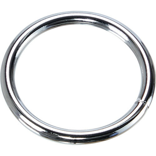 ＴＲＵＳＣＯ　丸リンク　スチール製　線径５．０ｍｍ　内径４０ｍｍ　１０個入り TFMR5.0-40-10P