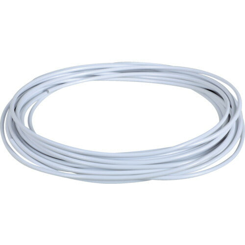 ＴＲＵＳＣＯ　汎用ビニールチューブ　内径１５．０φ　白　長さ１０ｍ TB15.0W-10