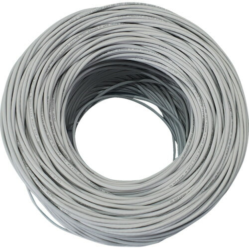 ＴＲＵＳＣＯ ＬＡＮケーブル カテゴリ５ｅ ３００ｍ グレー TUTP-CAT5E-300G