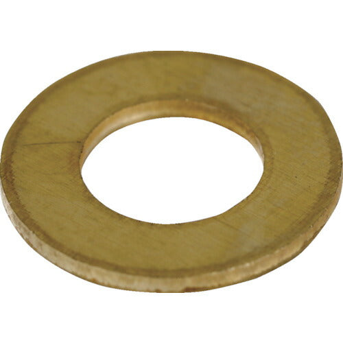 【取寄品】 ＴＲＵＳＣＯ 平ワッシャー ＪＩＳ 真鍮 Ｍ４ １８００個入 ヘキサゴンパック S116-0004 【送料都度見積】