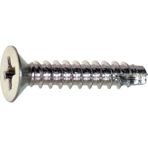 【取寄品】 ＴＲＵＳＣＯ 皿頭タッピングねじ ２種Ｂ１ 三価白 Ｍ３×８ １３００本入 ヘキサゴンパック S028-0308 【送料都度見積】