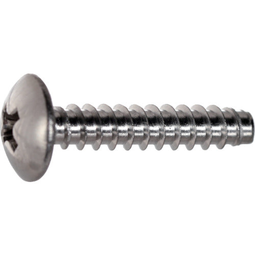 【取寄品】 ＴＲＵＳＣＯ トラス頭タッピングねじ ２種溝なしＢ０ ステンレス Ｍ５×１６ ２１０本入 ヘキサゴンパック S042-0516 【送料都度見積】