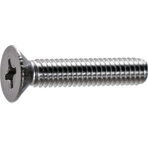 【取寄品】 ＴＲＵＳＣＯ 皿頭小ねじ ステンレス 全ねじ Ｍ３×５ １６００本入 ヘキサゴンパック S006-0305 【送料都度見積】