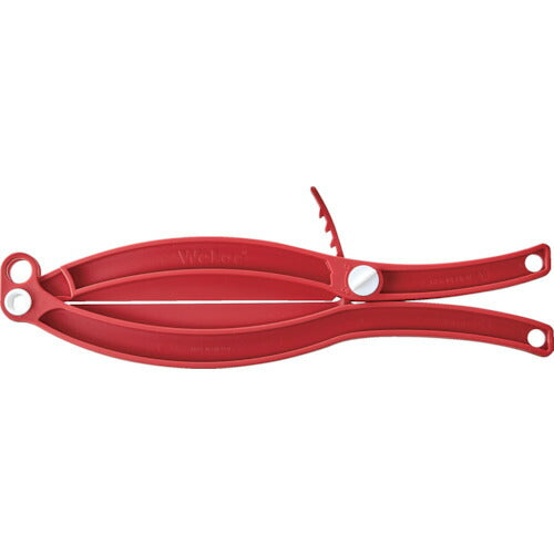ＴＲＵＳＣＯ　フレコンバック用クリップ　１５０ｍｍ　赤 TGPA150-RD