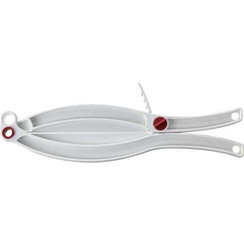 ＴＲＵＳＣＯ　フレコンバック用クリップ　１５０ｍｍ　白 TGPA150-WH