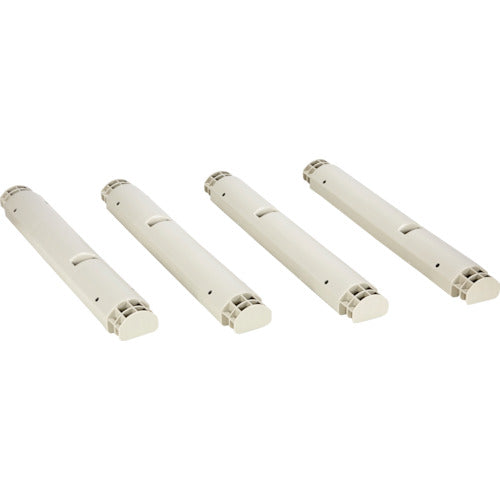 ＴＲＵＳＣＯ　プラ棚用　脚のみ４本セット　高さ５１５ｍｍ用　ネオグレー TPT-515KA