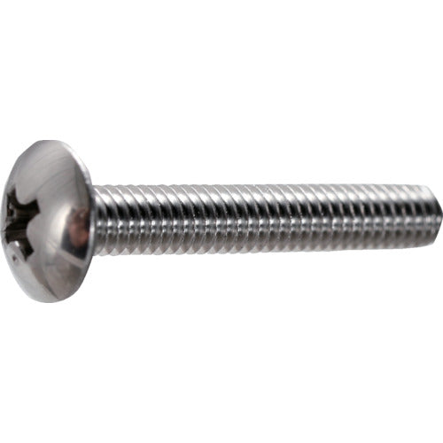 【取寄品】 ＴＲＵＳＣＯ トラス頭小ねじ ステンレス 全ネジ Ｍ２．３×４ ３４００本入 ヘキサゴンパック S007-2304 【送料都度見積】