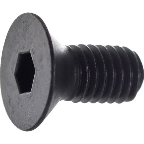 【取寄品】 ＴＲＵＳＣＯ 六角穴付皿ボルト スチール黒染め 全ネジ Ｍ５×１５ ２１０本入 ヘキサゴンパック S069-0515 【送料都度見積】