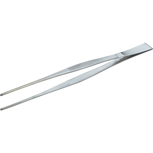 ＴＲＵＳＣＯ　ステンレス製ピンセット　３００ｍｍ　直ギザ付 TSP-39