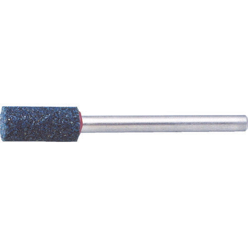 ＴＲＵＳＣＯ　軸付砥石Ａ　円筒型　Φ３Ｘ幅１３Ｘ軸３　＃８０　１０本入 MA-021P
