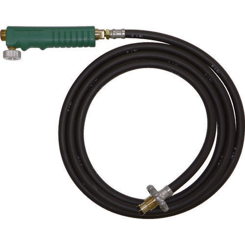 ＴＲＵＳＣＯ　プロパンバーナー用ホース　３Ｍ　バルブ付 TB-H3MB
