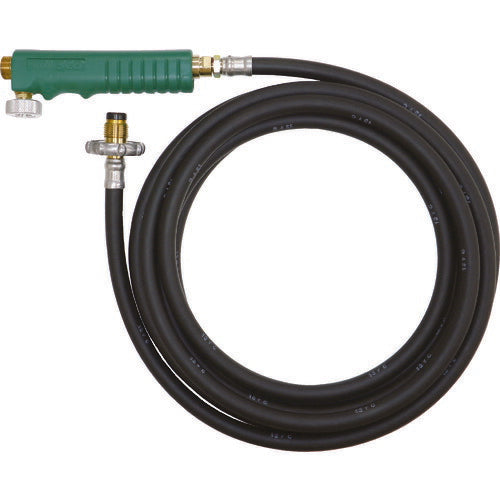 ＴＲＵＳＣＯ　プロパンバーナー用ホース　５Ｍ　バルブ付 TB-H5MB