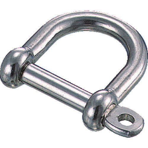 ＴＲＵＳＣＯ　ワイドネジシャックル　ステンレス製　線径Φ８Ｘ開口２８ｍｍ TNS-8W