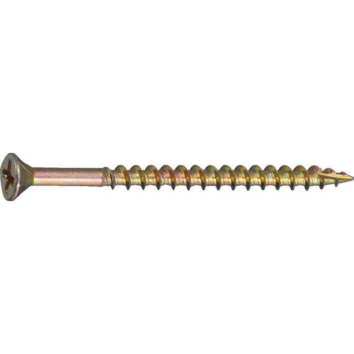 ＴＲＵＳＣＯ　軸細コーススレッドスクリュー　クロメート　Ｍ３．３×２５　１６０本入　半ネジ TKS-25JH