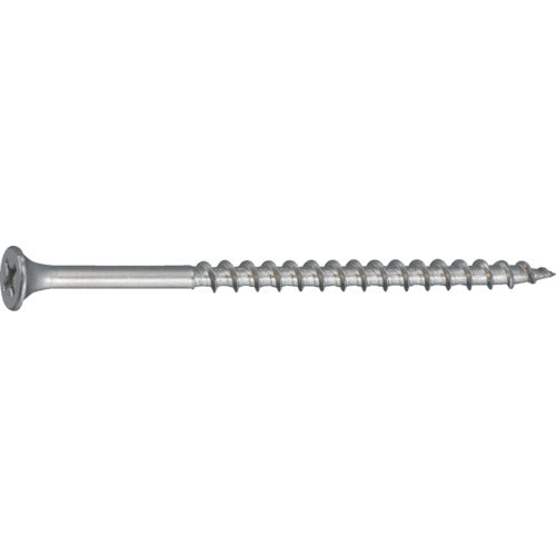 ＴＲＵＳＣＯ　コーススレッドスクリュー　ラッパ頭　ステンレス　Ｍ３．８Ｘ４５　４５本入　全ネジ TKS-S45R