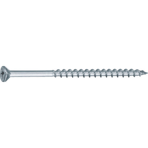 ＴＲＵＳＣＯ　コーススレッドスクリュー　フレキ頭　ステンレス　Ｍ３．８Ｘ２５　７５本入　全ネジ TKS-S25F