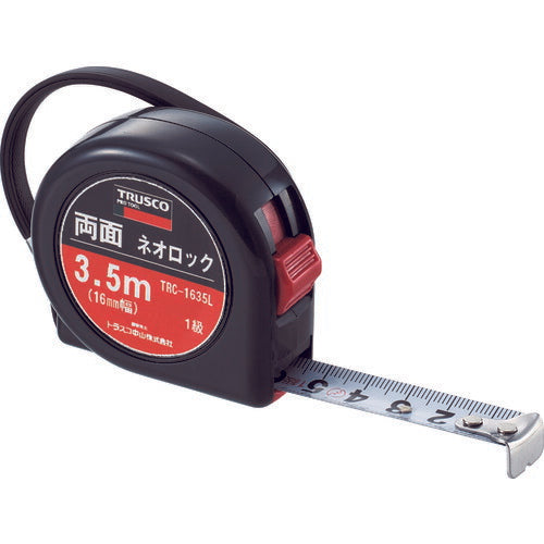 ＴＲＵＳＣＯ 両面ネオロック １６ｍｍ幅 ３．５ｍ TRC-1635L