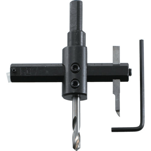 ＴＲＵＳＣＯ サークルカッター 鉄工用 TCC-125A