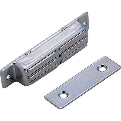 ＴＲＵＳＣＯ　マグネットキャッチ　アルミ製・縦型　８０ｍｍ　（１個＝１ＰＫ） TMC-0083D